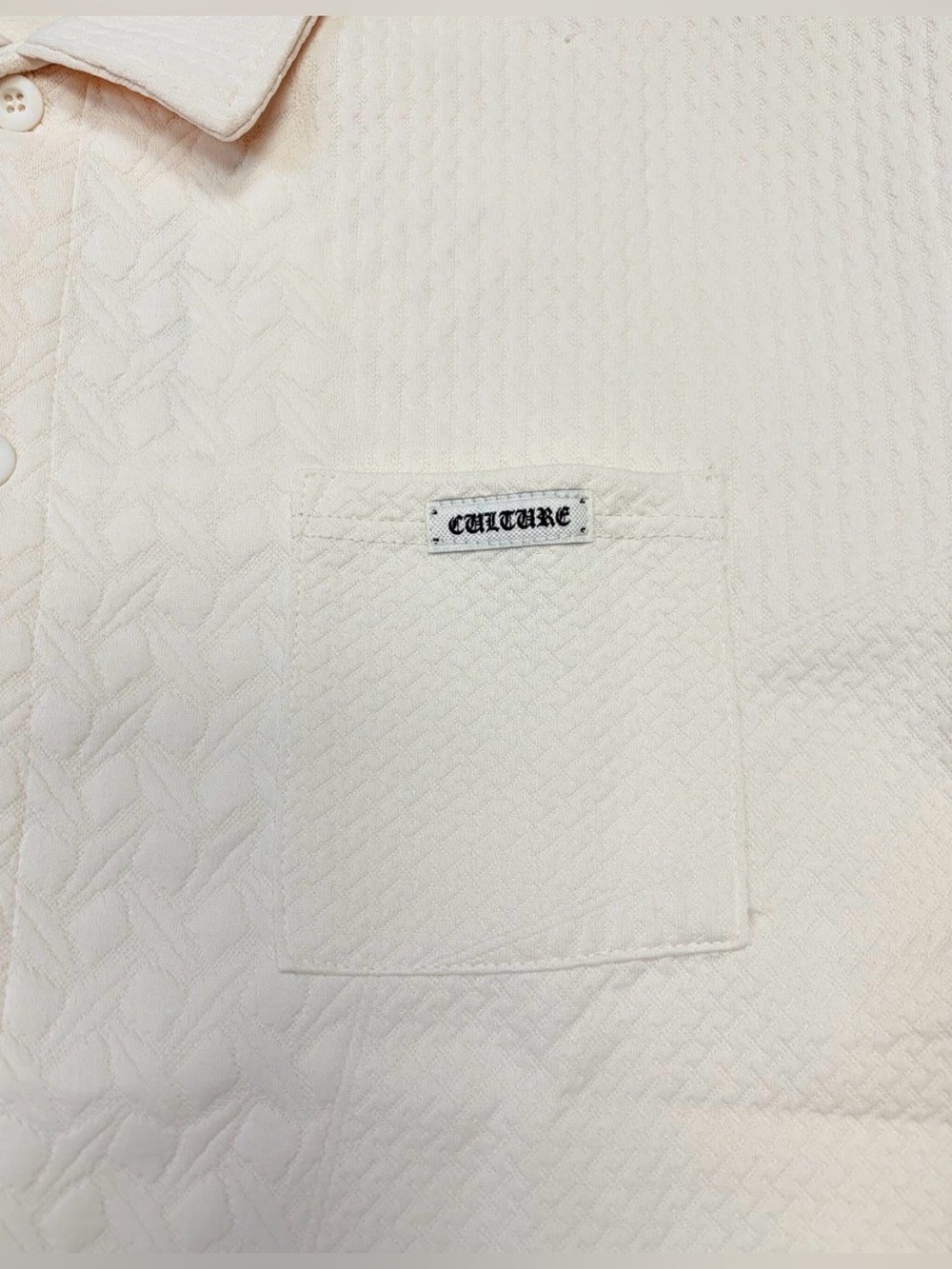 Rare Common Jacquard Button Short Set

Style# RCT-2506

Color: Off White - Picture 4 of 6